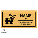 Humber College Hockey Women's 2024 Championship Black Standard Window Ring Box