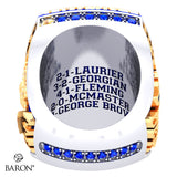 Humber College Hockey 2023 Championship Ring - Design 1.7