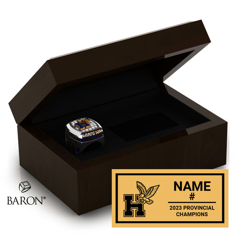 Humber College Hockey 2023 Championship Ring Box