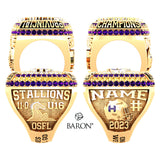 Huronia Stallions U16 OSFL 2023 Championship Ring - Design 4.7