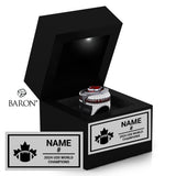 IFAF U20 Football Canada 2024 Championship Black LED Ring Box