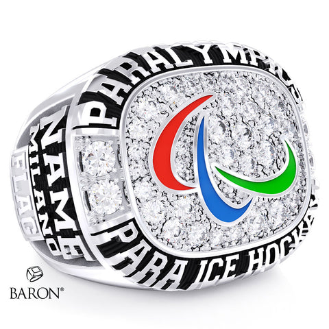 IPC Sledge Hockey 2025 Championship Ring - Design 1.4