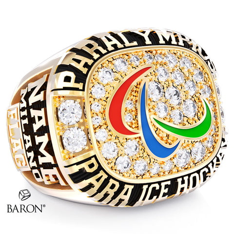 IPC Sledge Hockey 2025 Championship Ring - Design 1.5