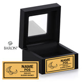 IPC Sledge Hockey 2025 Championship Black Window Ring Box