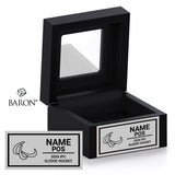 IPC Sledge Hockey 2025 Championship Black Window Ring Box