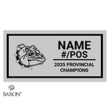 John Barsby Football 2025 Championship Black Window Ring Box