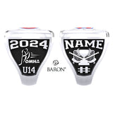 Kingston AA U14 Hockey 2024 Championship Ring - Design 1.2