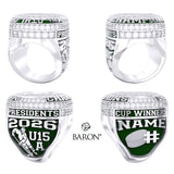 LPC Wild Hockey U15 2026 Championship Ring - Design 2.8
