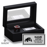 Lloydminster Red Dogs 2026 Championship Black Standard Window Ring Box