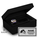 Lo Ellen High School 2024 Championship Black Standard Window Ring Box