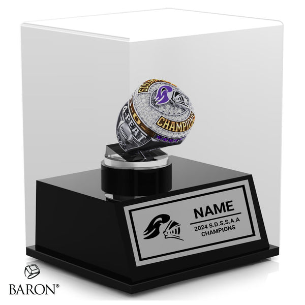 Lo Ellen High School 2024 Championship Display Case