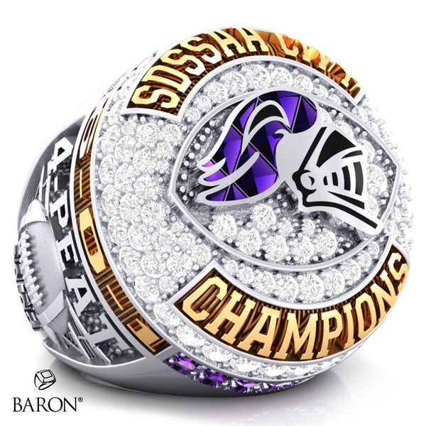 Lo Ellen High School 2024 Championship Ring - Design 2.3