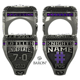 Lo Ellen High School Football 2023 Championship Ring - Design 2.7