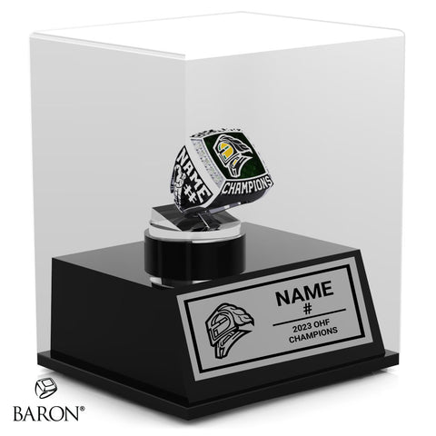 London Jr Knights U15 2023 Championship Display Case