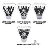 London Jr Knights U15 2023 Championship Ring - Design 1.1