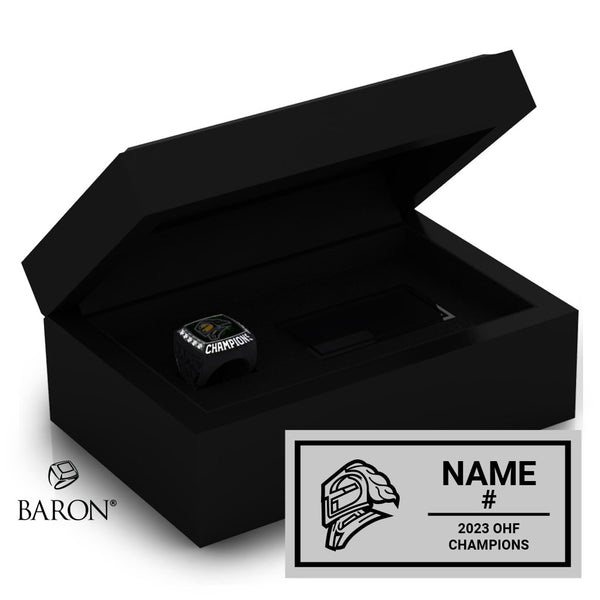 London Jr Knights U15 2023 Championship Ring Box