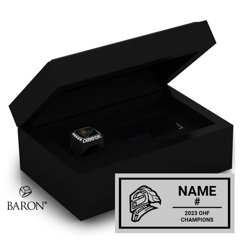 London Jr Knights U15 2023 Championship Ring Box