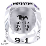 London Jr. Mustangs U18 Football 2025 OSFL Championship Ring - Design 2.10