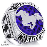 London Jr. Mustangs U18 Football 2025 OSFL Championship Ring - Design 2.10