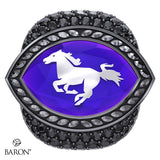 London Junior Mustangs U14AA Football 2025 Championship Ring - Design 2.3