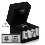 London WOLFPAAC Football 2023 Championship Black LED Ring Box