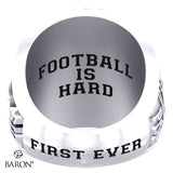 London WOLFPAAC Football 2023 Championship Ring - Design 1.2 *BALANCE*