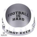 London WOLFPAAC Football 2023 Championship Ring - Design 1.2