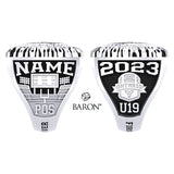 London WOLFPAAC Football 2023 Championship Ring - Design 1.2 *BALANCE*