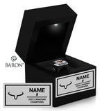 Longhorns Softball 2023 Championship Black LED Ring Box