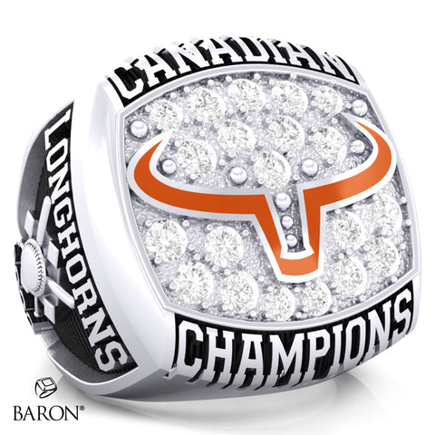 Longhorns Softball 2023 Championship Ring - Design 2.3