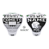Melfort Comets Football 2024 Championship Ring - Design 3.2