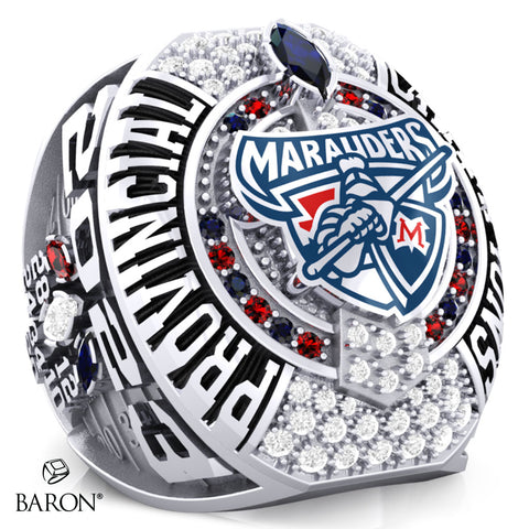 Miller Marauders Football 2023 Championship Ring - Design 4.4