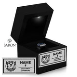 Milton Winterhawks U12 and U15 2023 Championship LED Ring Box