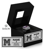 Minto 81’s Hockey 2024 Championship Black Window Ring Box