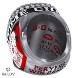 Moncton Mustangs Football 2025 Championship Ring - Design 3.5