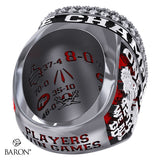 Moncton Mustangs Football 2025 Championship Ring - Design 3.5