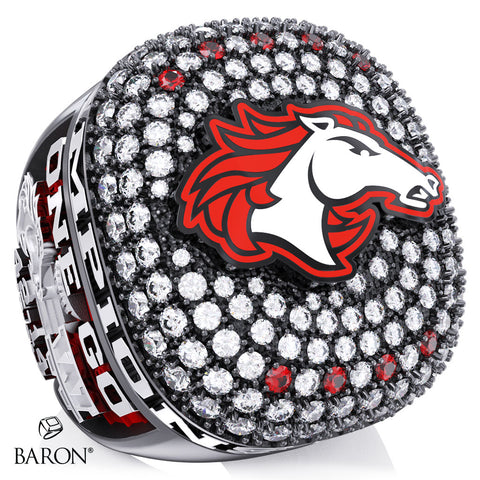 Moncton Mustangs Football 2025 Championship Ring - Design 3.5