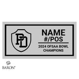 Monsignor Paul Dwyer C.H.S. Football 2024 Championship Black LED Ring Box