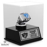 New England Football League Hall of Fame Display Case