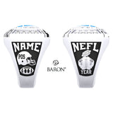 New England Football League Hall of Fame Ring - Design 3.1