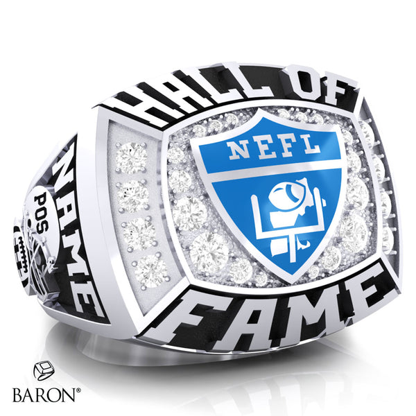 New England Football League Hall of Fame Ring - Design 3.1