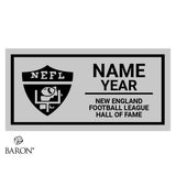New England Football League Hall of Fame Black LED Ring Box