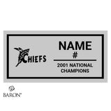 Newfoundland Chiefs Ball Hockey 2001 Championship Black Standard Window Ring Box
