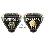 Niagara Generals Football 2024 Championship Ring - Design 1.1