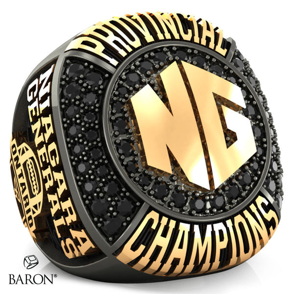 Niagara Generals Football 2024 Championship Ring - Design 1.1