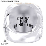 Niagara Generals Football 2025 Championship Ring - Design 3.9
