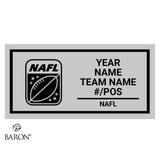 North American Football League 2023 CA Championship Display Case