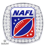 North American Football League 2023 CA Championship Ring - Design 2.5