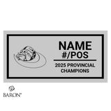 North Bay Bulldogs U12 Football 2025 Championship Black LED Ring Box