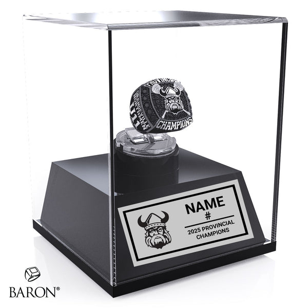 Orangeville Northmen U11 Lacrosse 2025 Championship Display Case